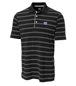 Carolina Tar Heels CB DryTec Hawthorne Stripe - Black